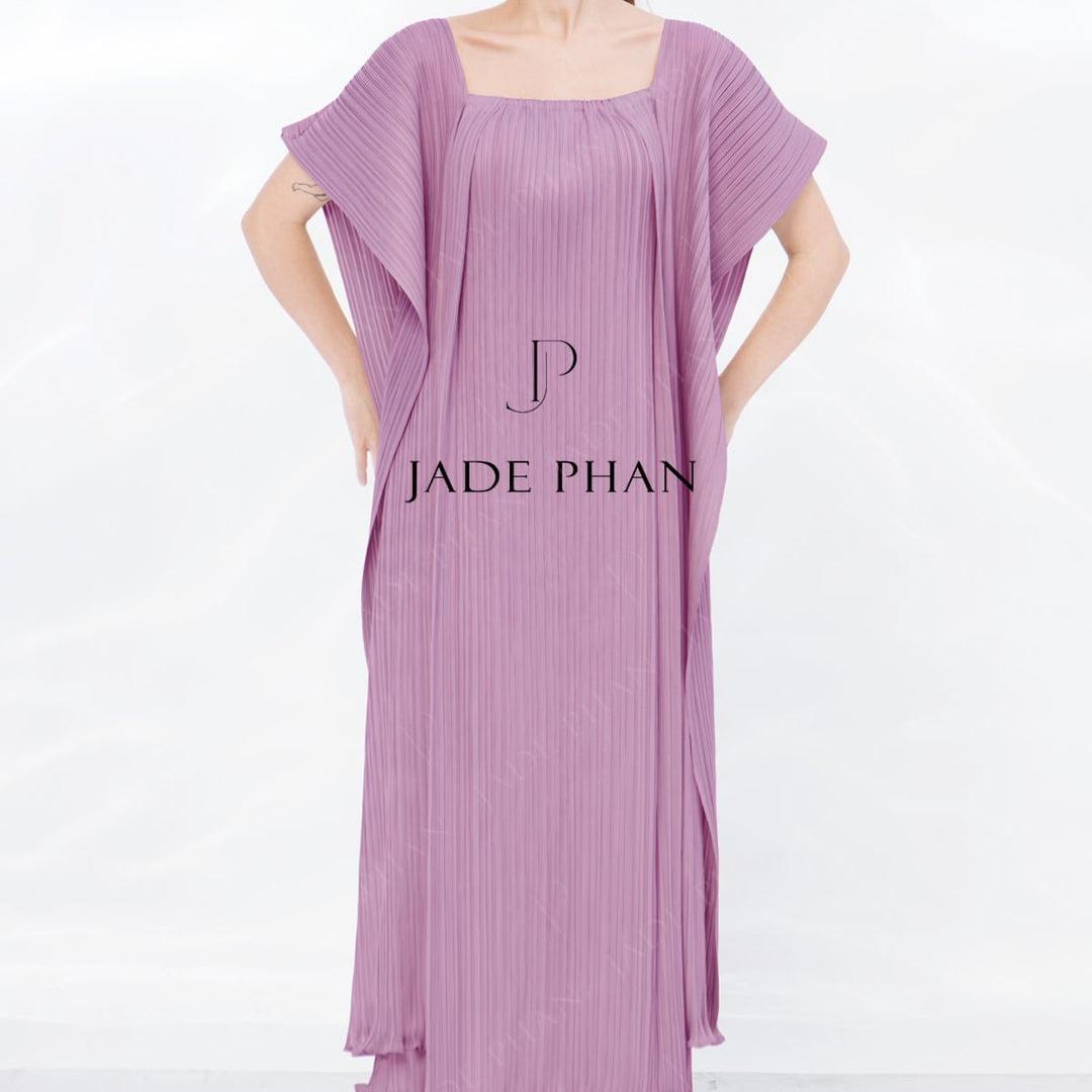 Váy Jolie dập ly cao cấp JADEPHAN freesize thanh lịch — ảnh 2