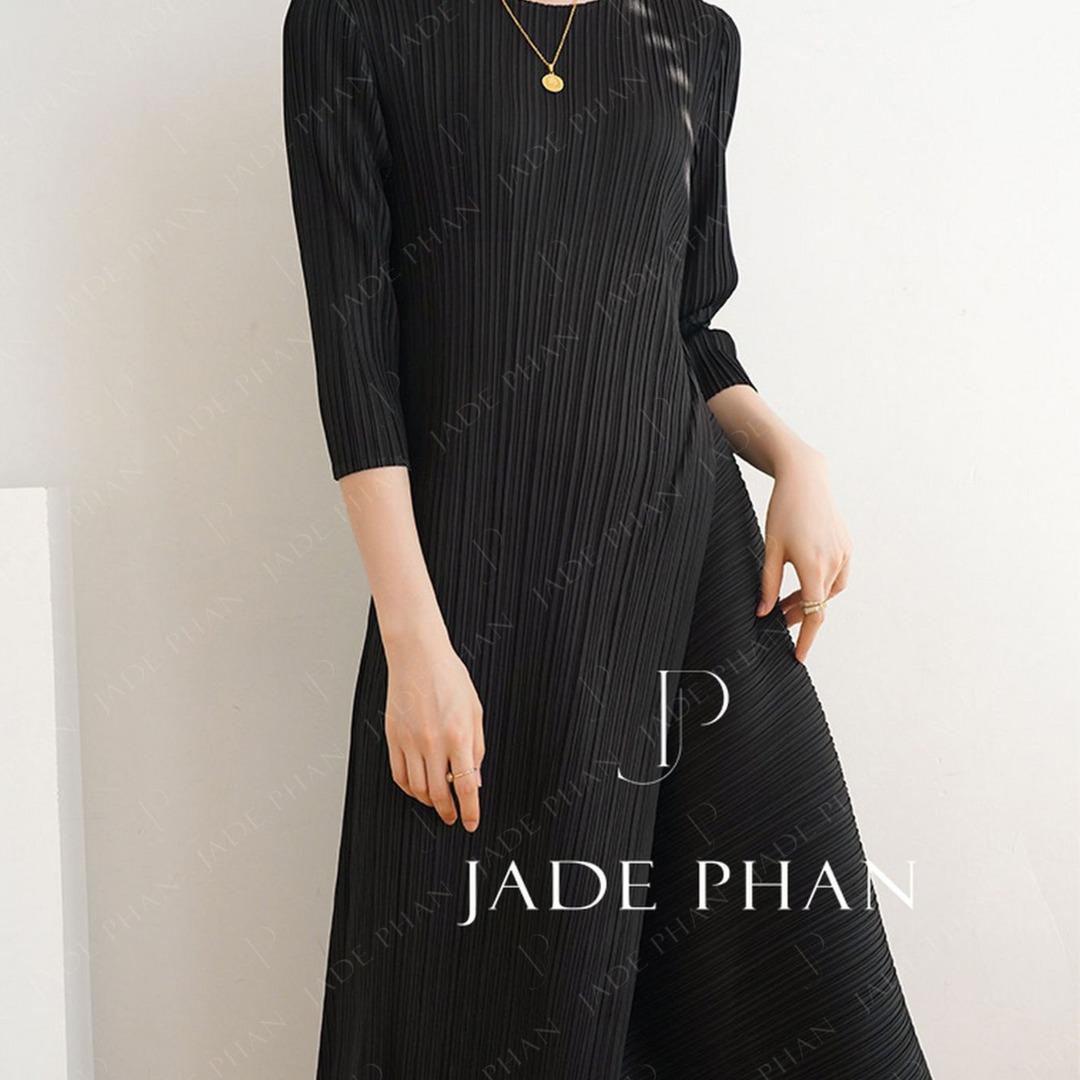 Váy Michela dập ly cao cấp JADEPHAN nhiều màu — ảnh 2