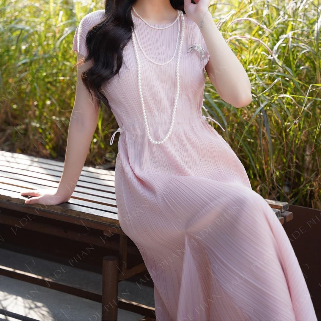 Adele Pleated Dress - Váy Adele — ảnh 2