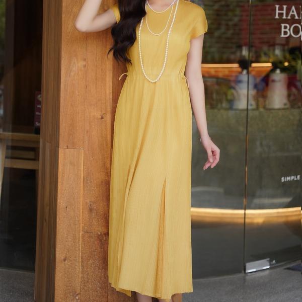 Adele Pleated Dress - Váy Adele — ảnh 5