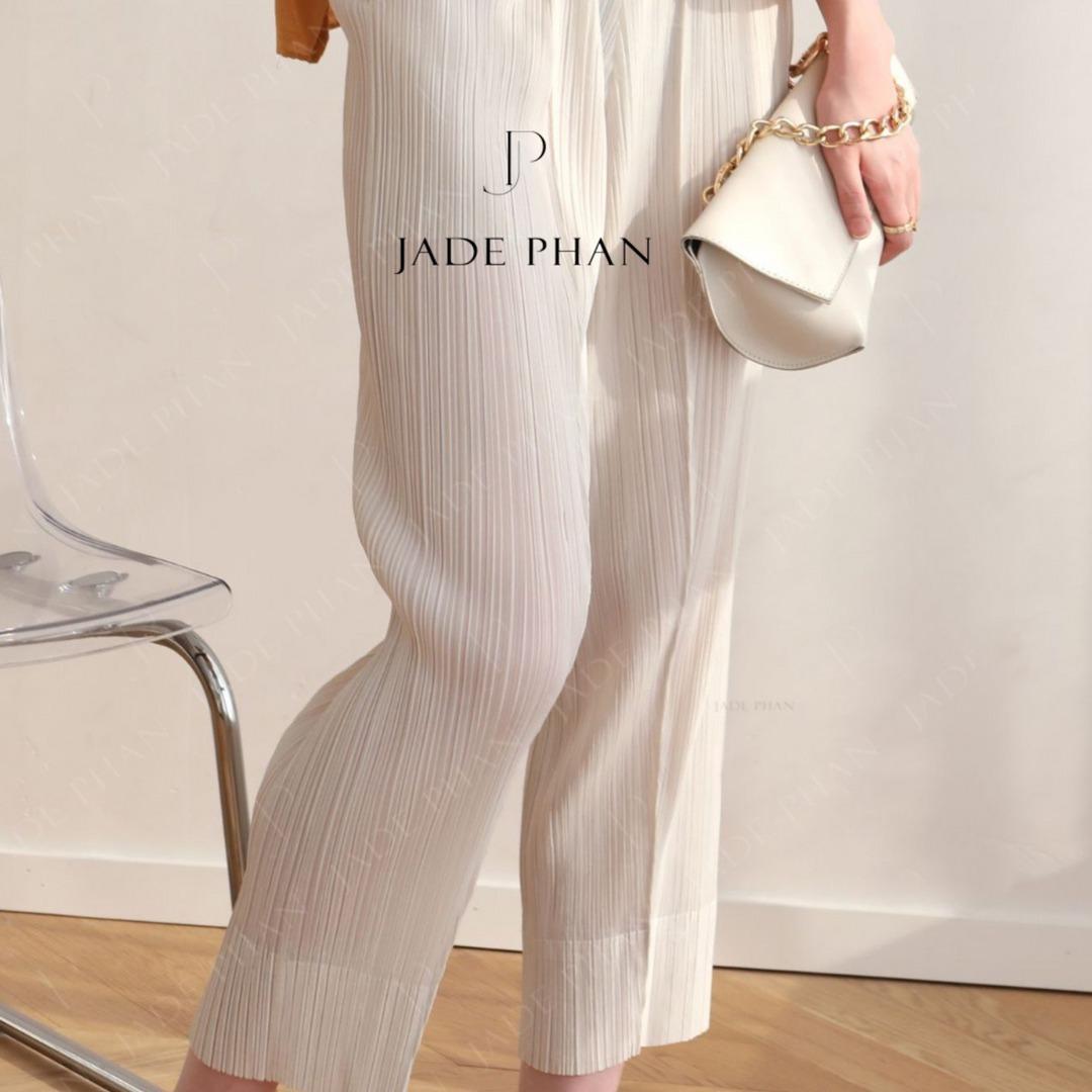 Quần Daisy dập ly cao cấp JADEPHAN xếp ly lò xo freesize — ảnh 15