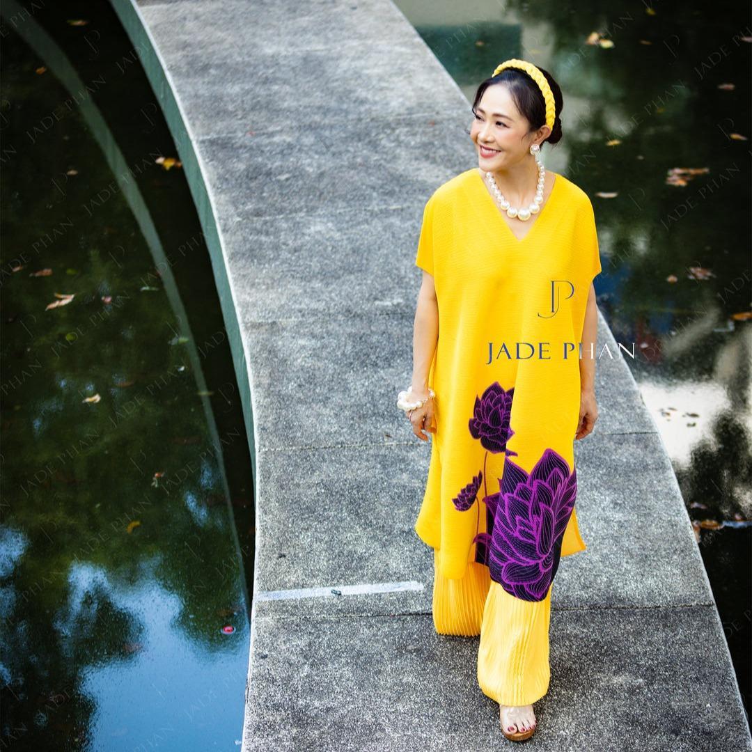 LAGAN Pleated Set - Áo dài LAGAN — ảnh 2