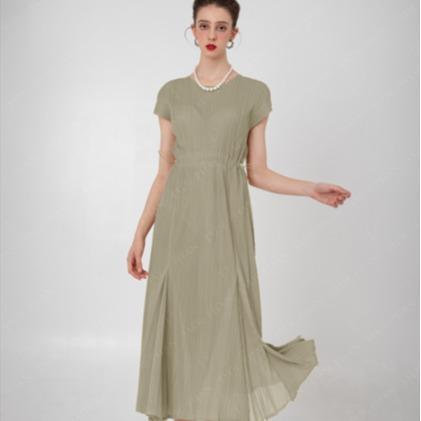 Adele Pleated Dress - Váy Adele — ảnh 6