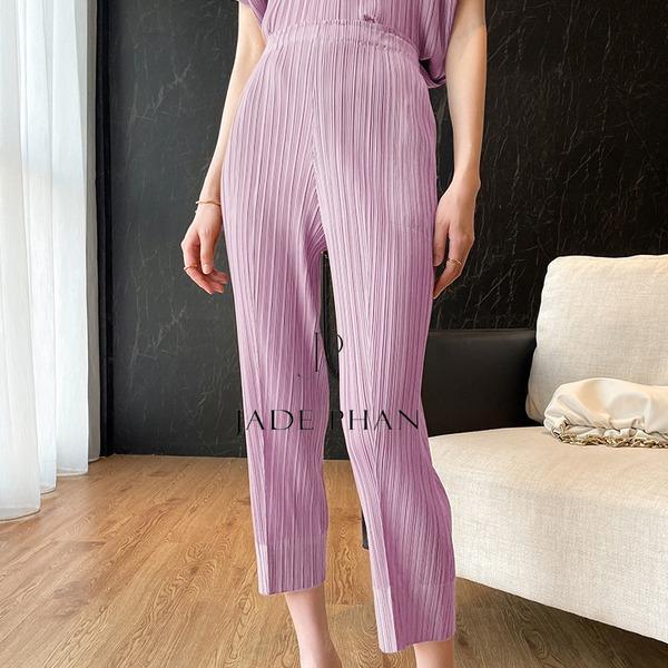 Quần Daisy dập ly cao cấp JADEPHAN xếp ly lò xo freesize — ảnh 14