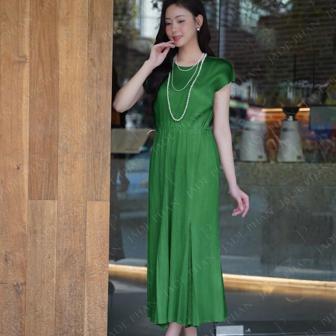 Adele Pleated Dress - Váy Adele — ảnh 3
