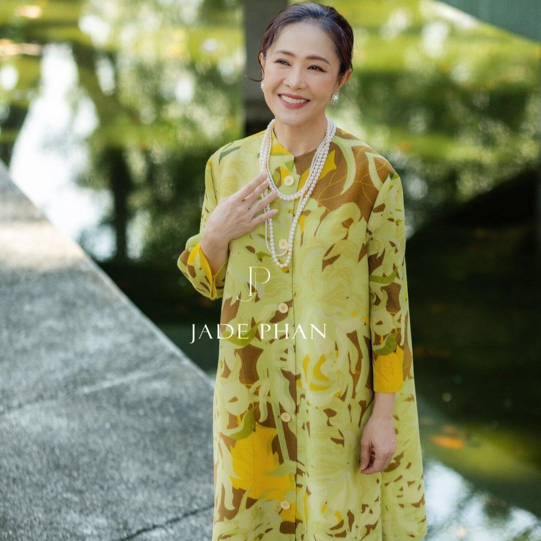 Váy Sillas dập ly cao cấp JADEPHAN thanh lịch — ảnh 2