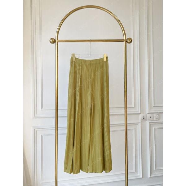 Quần Gerda xếp ly nữ ống suông, quần ống rộng nữ chất dập ly cao cấp tôn dáng sang trọng — ảnh 11