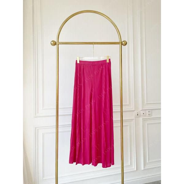 Quần Gerda xếp ly nữ ống suông, quần ống rộng nữ chất dập ly cao cấp tôn dáng sang trọng — ảnh 5