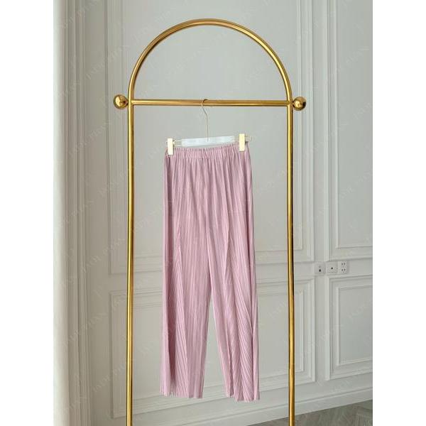 Quần Katle xếp ly nữ ống suông, quần ống rộng nữ dập ly cao cấp chuẩn form tôn dáng sang — ảnh 21