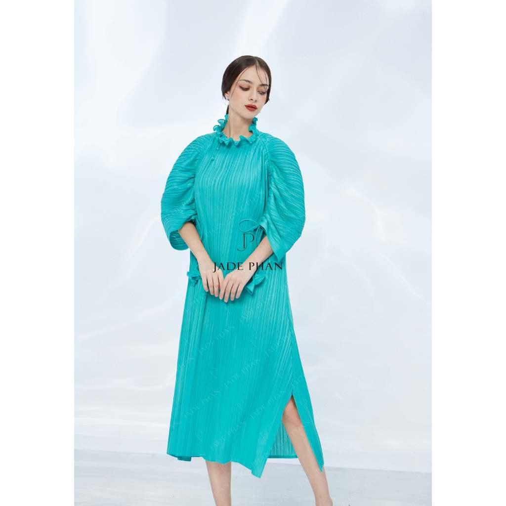 Váy Martha dập ly cao cấp JADEPHAN thanh lịch nhiều màu — ảnh 2