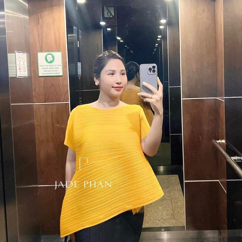 Áo Katle dập ly cao cấp JADEPHAN thanh lịch nhiều màu — ảnh 25