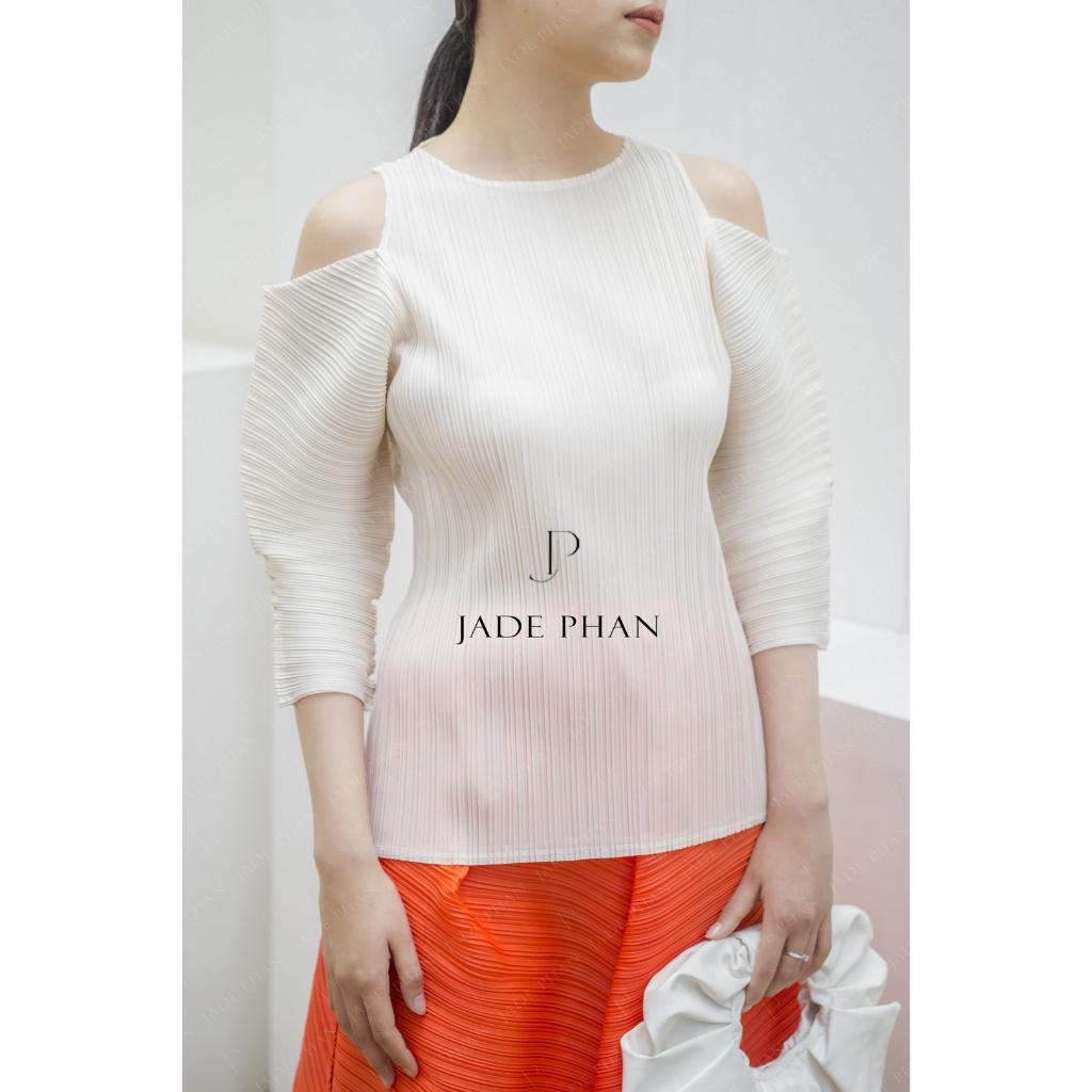 Áo The'a dập ly cao cấp JADEPHAN thanh lịch — ảnh 6