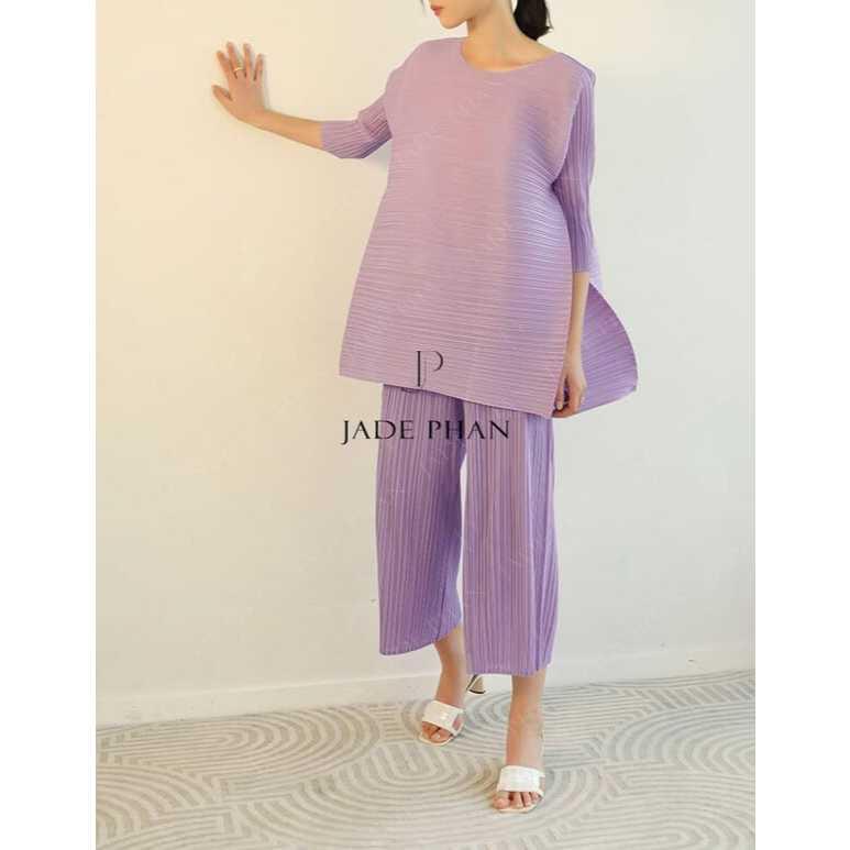 Áo Remi dập ly cao cấp JADEPHAN thanh lịch — ảnh 3