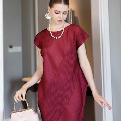 Váy Louisa dập ly cao cấp JADEPHAN freesize nhiều màu — ảnh 6