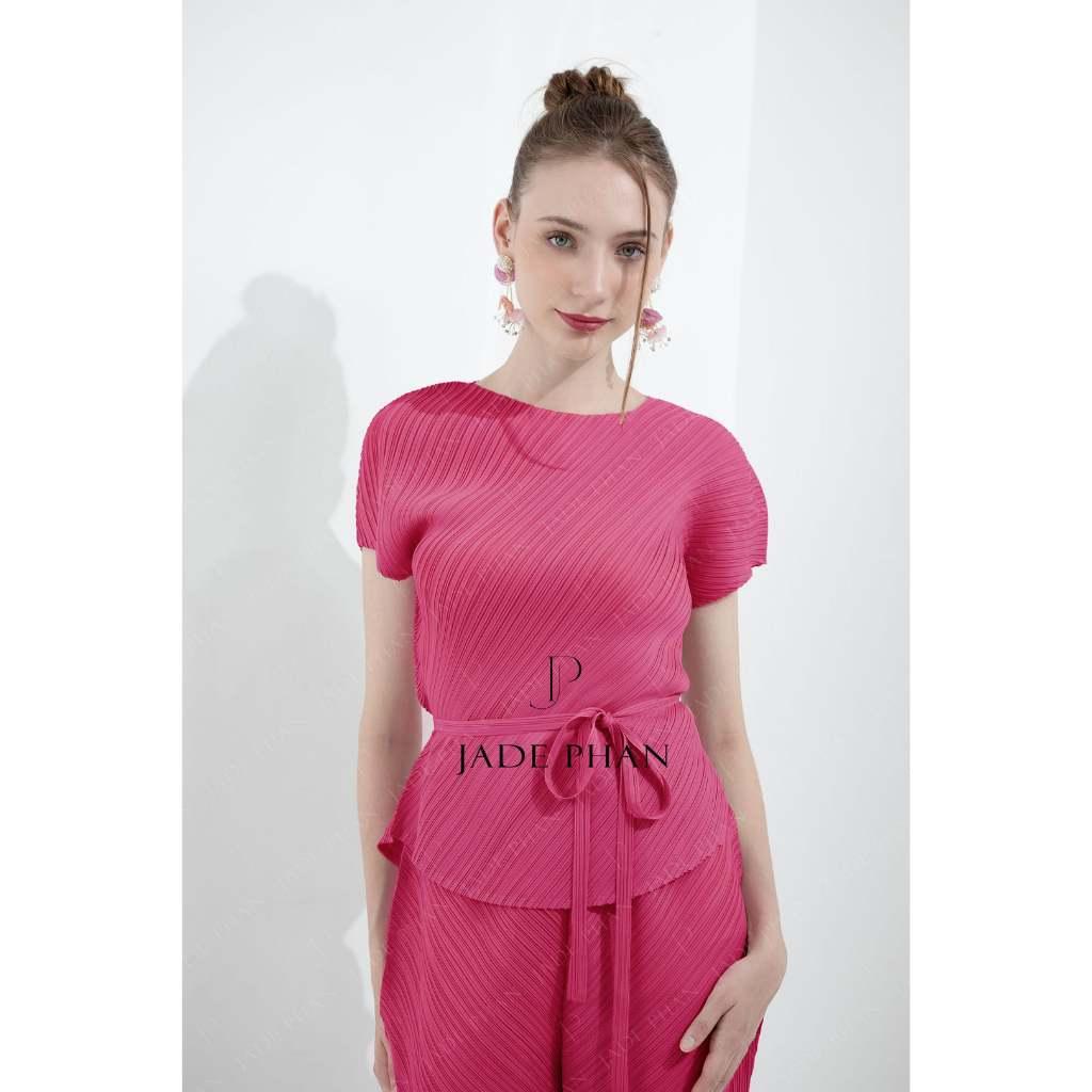 Set quần áo Amy dập ly cao cấp JADEPHAN đi chơi — ảnh 5