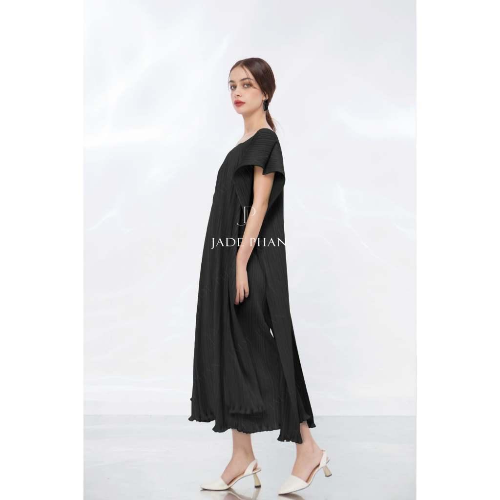 Váy Jolie dập ly cao cấp JADEPHAN freesize thanh lịch