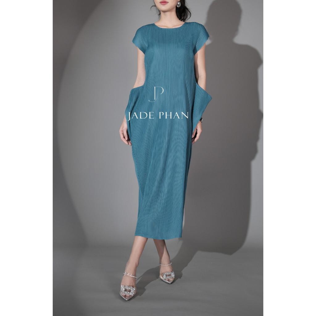 Váy Veronica dập ly cao cấp JADEPHAN freesize — ảnh 3