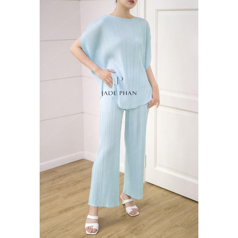 Quần Charlotte dập ly cao cấp JADEPHAN xếp ly lò xo — ảnh 5