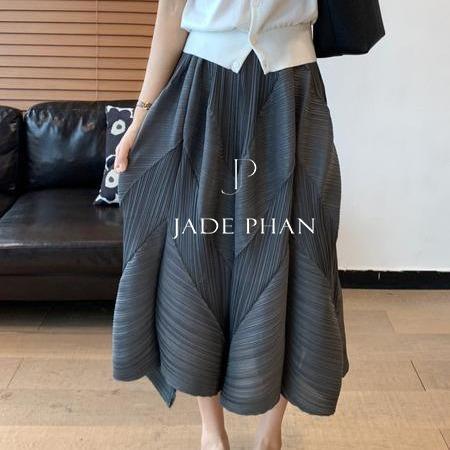 Chân váy Emily dập ly cao cấp không nhăn nhiều màu — ảnh 4