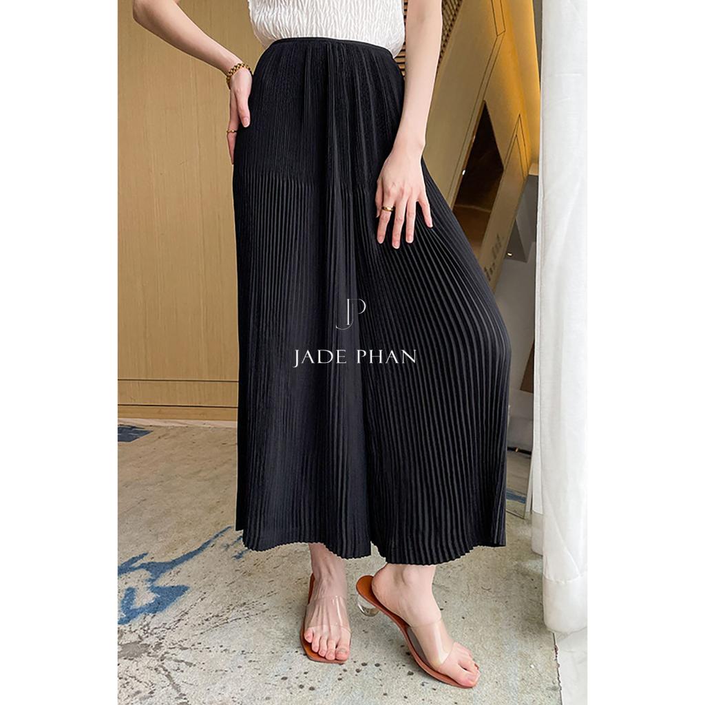 Quần Omi dập ly cao cấp JADEPHAN xếp ly lò xo