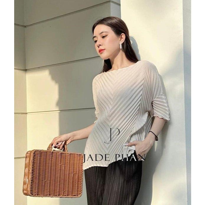 Áo Nadeen dập ly cao cấp JADEPHAN thanh lịch — ảnh 6