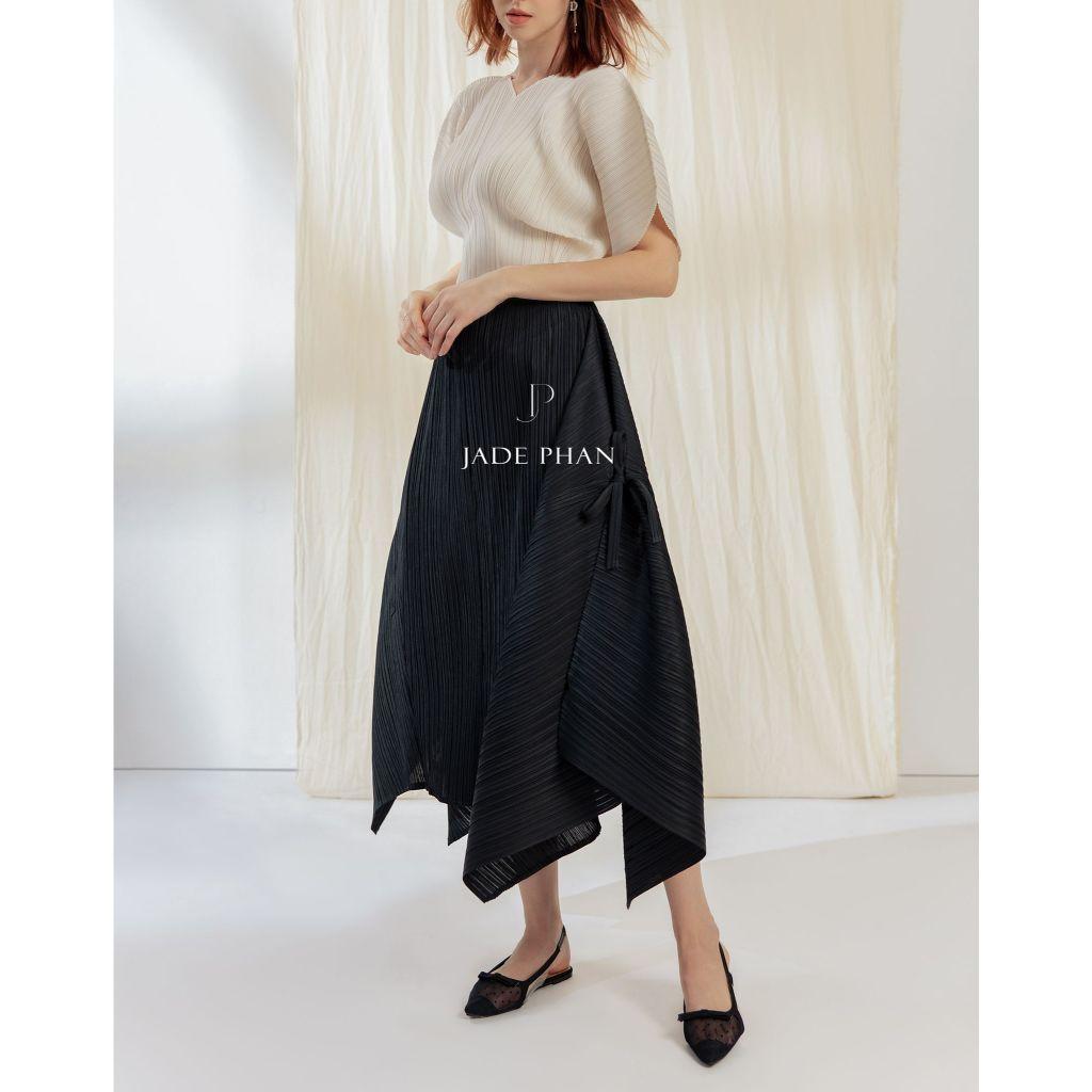 Set gồm áo và quầnmix màu, bộ quần áo xếp ly chuẩn form thanh lịch Jennie Gerda — ảnh 3