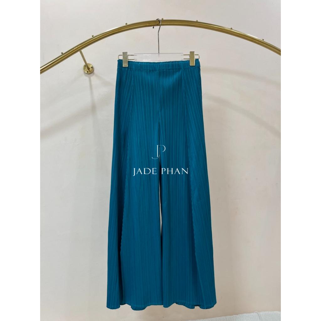 Quần Gerda xếp ly nữ ống suông, quần ống rộng nữ chất dập ly cao cấp tôn dáng sang trọng — ảnh 12