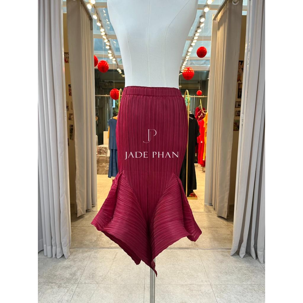 Chân váy Tegan xếp ly nữ, chân váy midi nữ dập ly cao cấp — ảnh 4