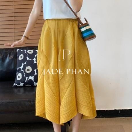 Chân váy Emily dập ly cao cấp không nhăn nhiều màu — ảnh 12