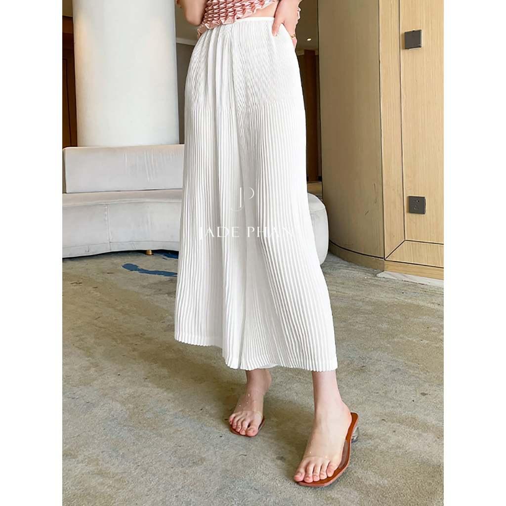 Quần Omi dập ly cao cấp JADEPHAN xếp ly lò xo — ảnh 3