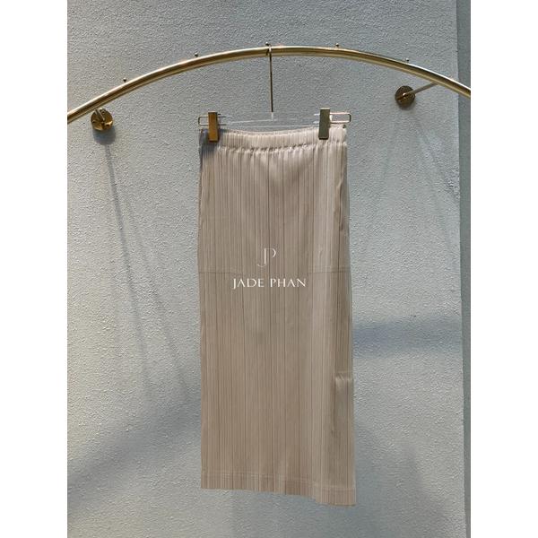 Chân váy Audora XẺ NGANG xếp ly nữ ống suông, chân váy midi nữ dập ly cao cấp không nhăn nhiều màu 76cm — ảnh 9