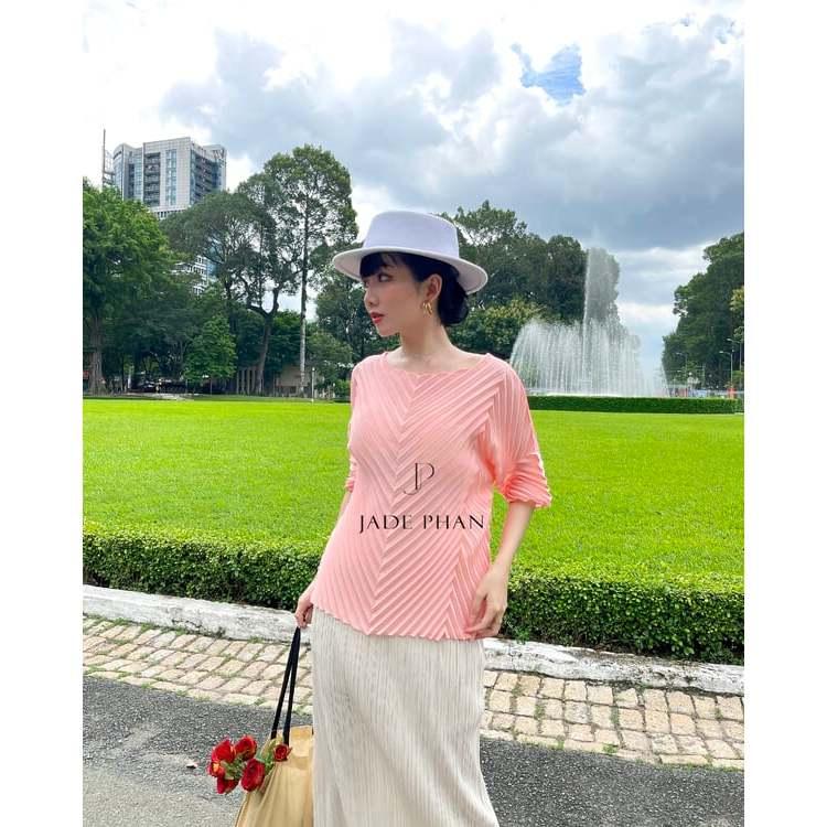 Áo Nadeen dập ly cao cấp JADEPHAN thanh lịch — ảnh 2
