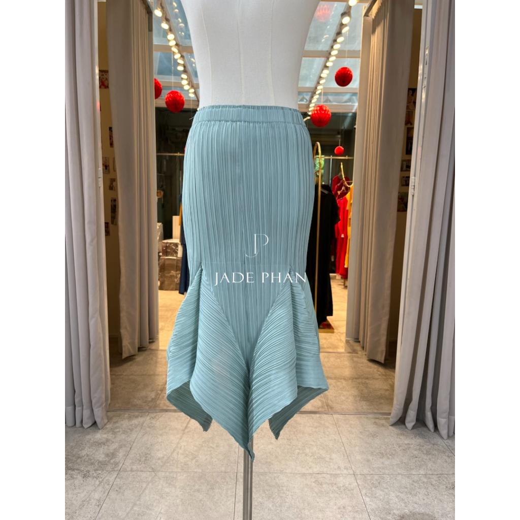 Chân váy Tegan xếp ly nữ, chân váy midi nữ dập ly cao cấp — ảnh 7