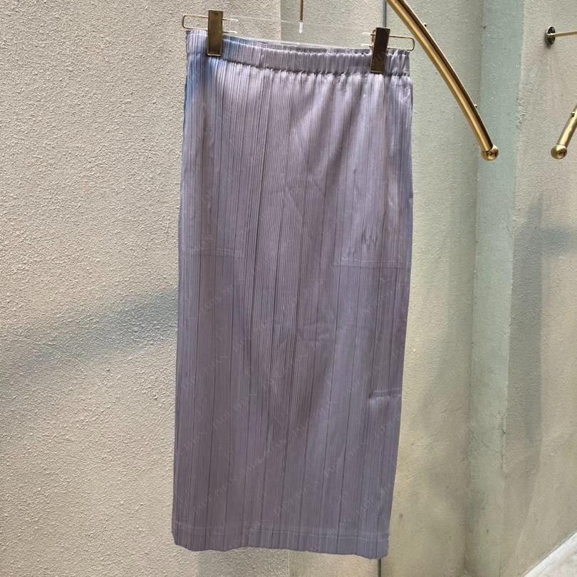 Chân váy Audora XẺ CẠNH xếp ly nữ ống suông, chân váy midi nữ dập ly cao cấp không nhăn nhiều màu 76cm — ảnh 2