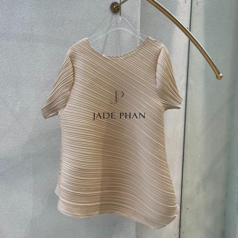 Áo Jennie dập ly cao cấp JADEPHAN freesize nhiều màu — ảnh 2
