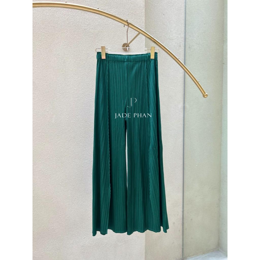 Quần Gerda xếp ly nữ ống suông, quần ống rộng nữ chất dập ly cao cấp tôn dáng sang trọng — ảnh 26