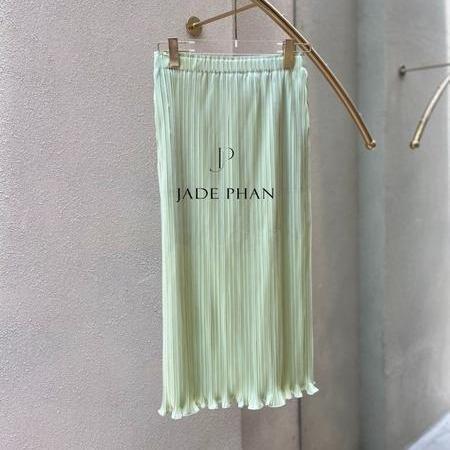 Naomi Set xếp ly nữ sang trọng, áo dập ly, chân váy dập ly Cao Cấp Không Nhăn nhiều màu — ảnh 5