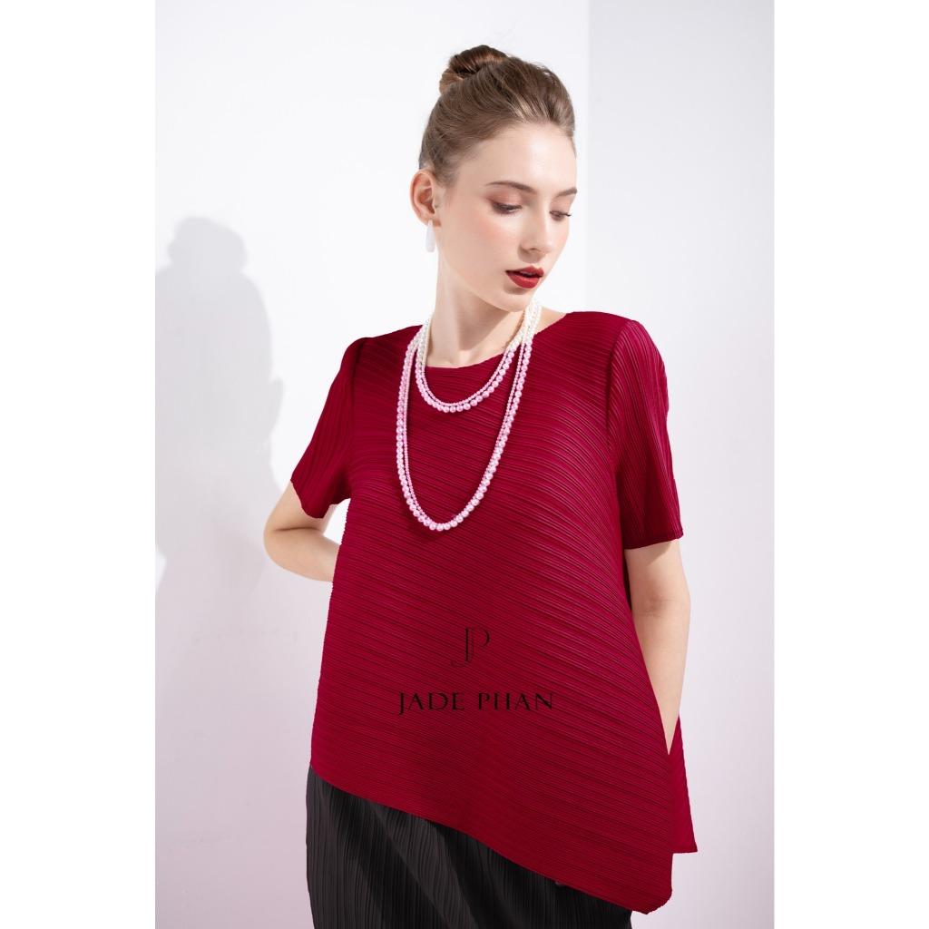 Set gồm áo và quầndập ly cao cấp, bộ quần áo freesize chuẩn form thanh lịch Jennie Gerda — ảnh 8