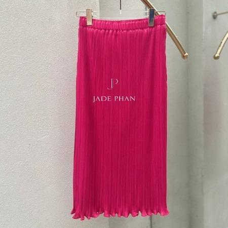 Naomi Set xếp ly nữ sang trọng, áo dập ly, chân váy dập ly Cao Cấp Không Nhăn nhiều màu — ảnh 4