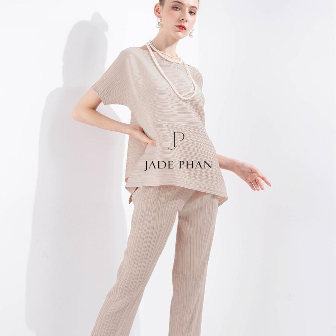Set gồm áo và quầnđồng màu, bộ quần áo dập ly cao cấp không nhăn phong cách cá tính nhiều màu Katle Daisy — ảnh 6