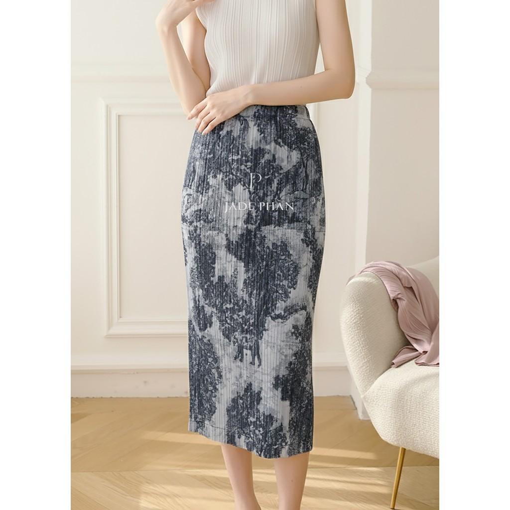 Chân váy Holly xẻ sauin họa tiết — ảnh 8