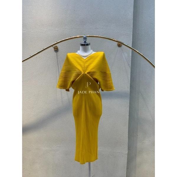 Váy Liana dập ly cao cấp JADEPHAN xếp ly lò xo — ảnh 21