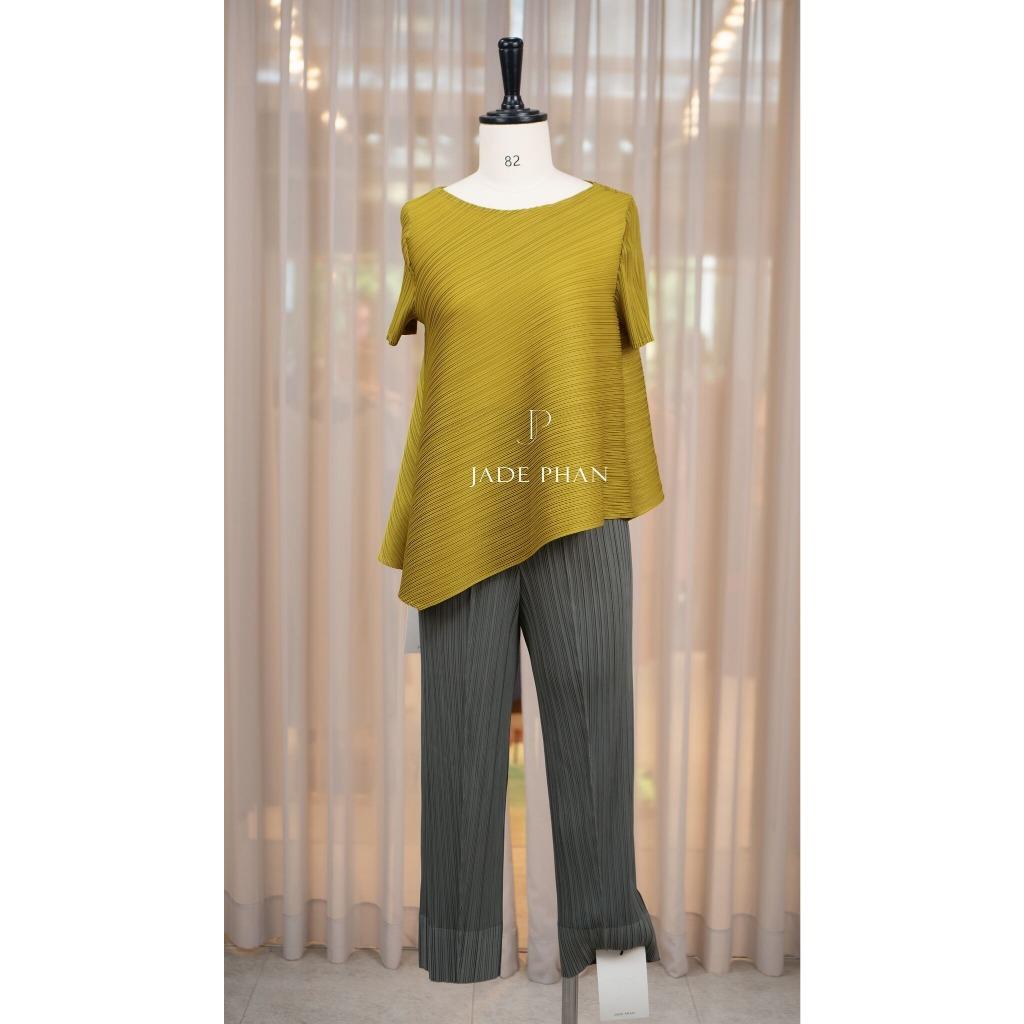 Set gồm áo và quần, bộ quần áo xếp ly lò xo thanh lịch Jennie Daisy — ảnh 3