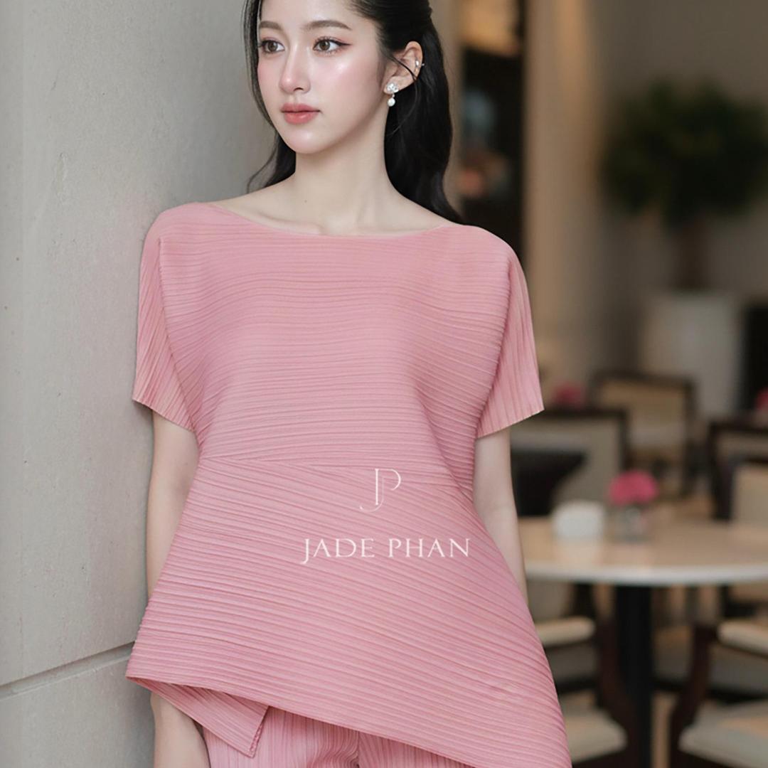 Áo Katle dập ly cao cấp JADEPHAN thanh lịch nhiều màu — ảnh 10