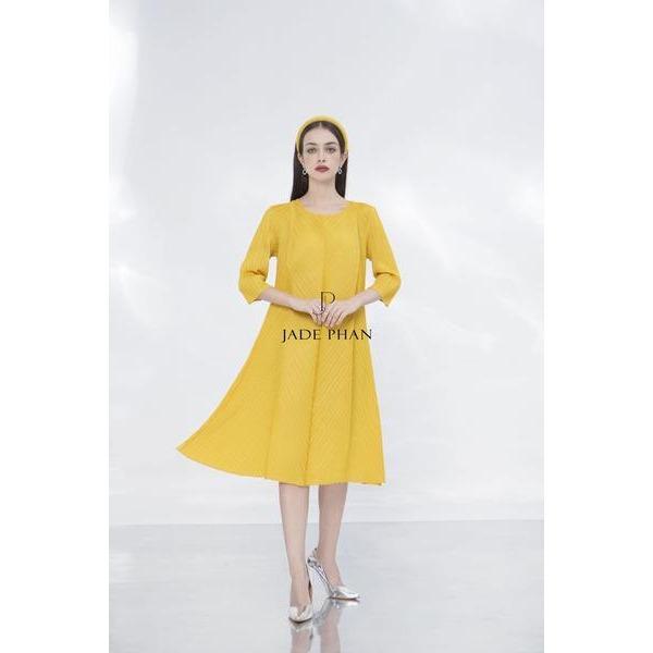 Váy Maine dập ly cao cấp JADEPHAN thanh lịch — ảnh 15