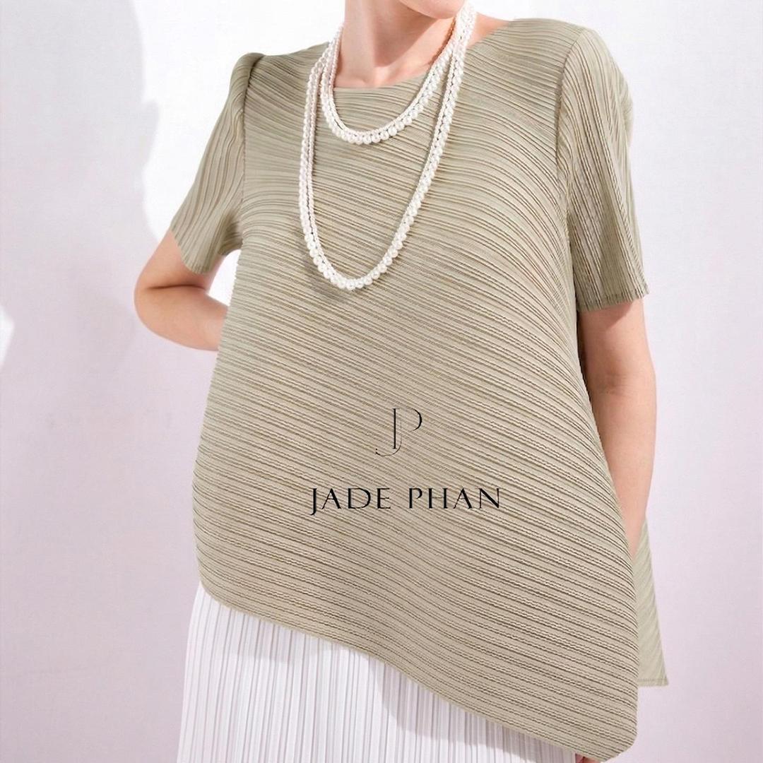 Áo Jennie dập ly cao cấp JADEPHAN freesize nhiều màu — ảnh 25