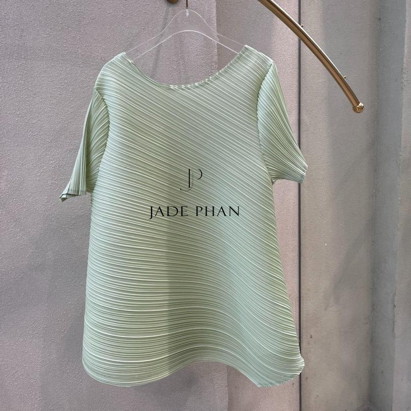 Áo Jennie dập ly cao cấp JADEPHAN freesize nhiều màu — ảnh 3