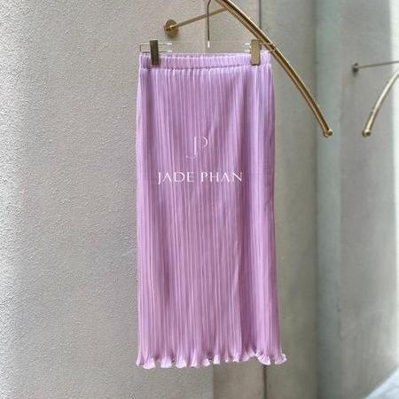 Chân váy Naomi viền cong bèo nhún xếp ly nữ sang trọng — ảnh 7