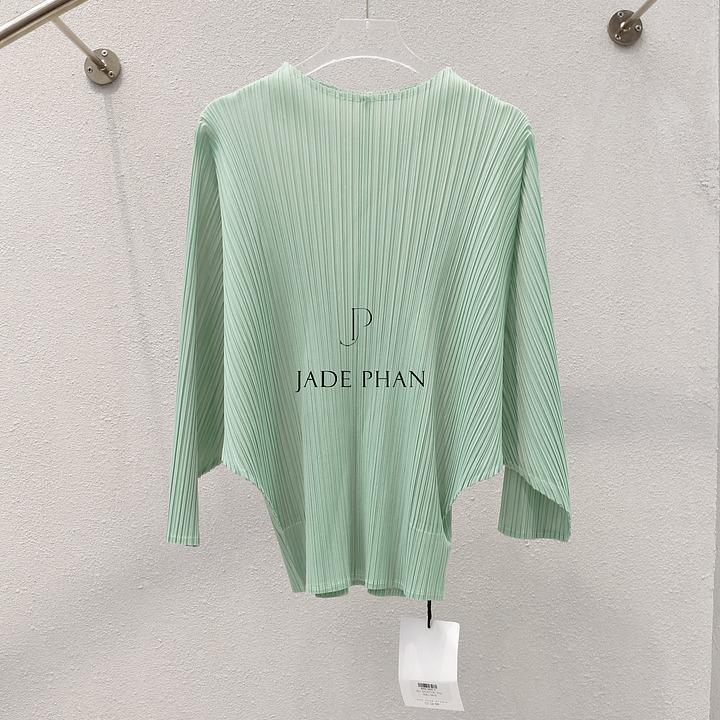 Áo Berthe dập ly cao cấp JADEPHAN freesize nhiều màu — ảnh 5