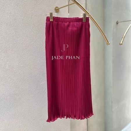 Chân váy Naomi viền cong bèo nhún xếp ly nữ sang trọng — ảnh 2